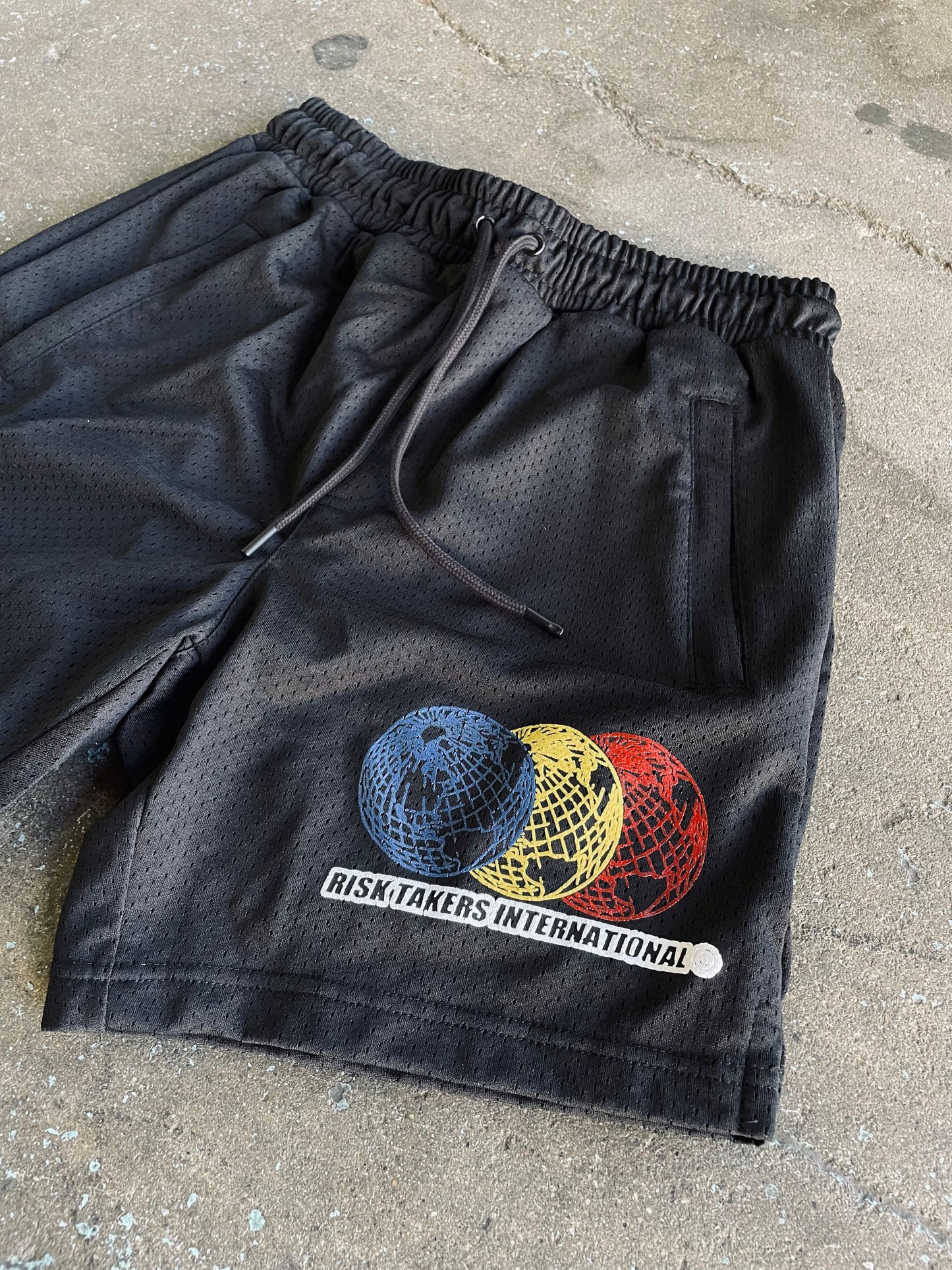 Vintage mesh shorts